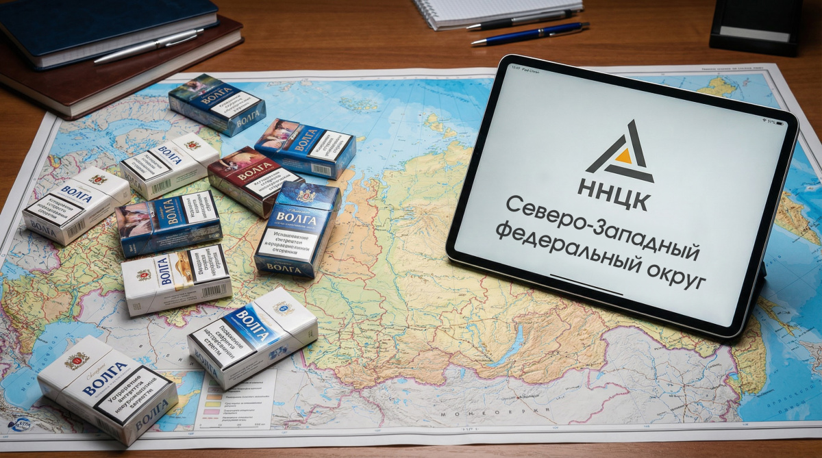 По данным последнего исследования ННЦК доля незаконного оборота в СЗФО составила 6.7%