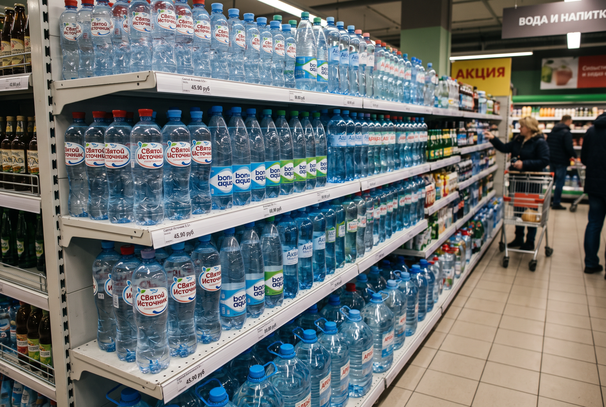 Контроль за оборотом упакованной воды: итоги I квартала 2026 года 